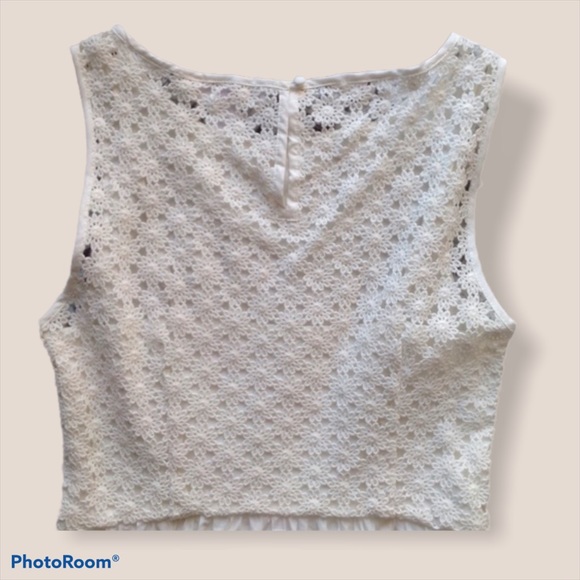 Joe Fresh Pintuck Dress with Eyelet Back - Size 12 - Picture 6 of 6